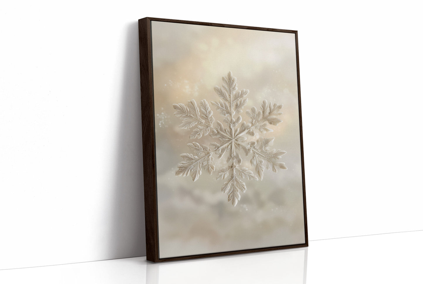Frost Patterns Dance In Winter