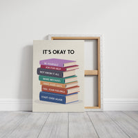 Its Okay To Stack Of Books
