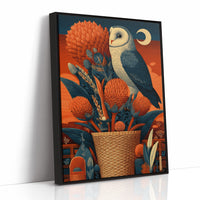 Barn Owl, Desert Moon Basket