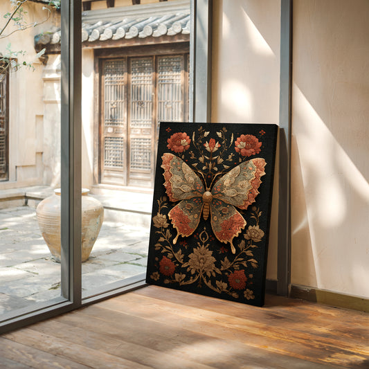 Embroidered Wings in Bloom