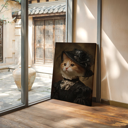 A Feline's Timeless Elegance