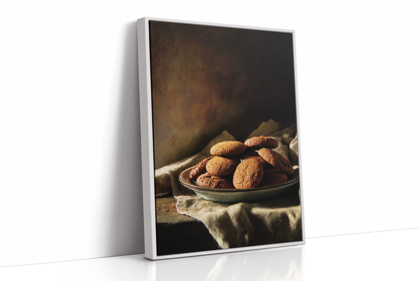 Rustic Abundance: Cookies in Chiaroscuro
