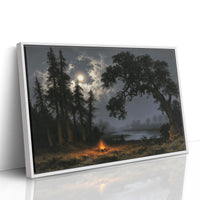 Moonrise, Fire Kept Low