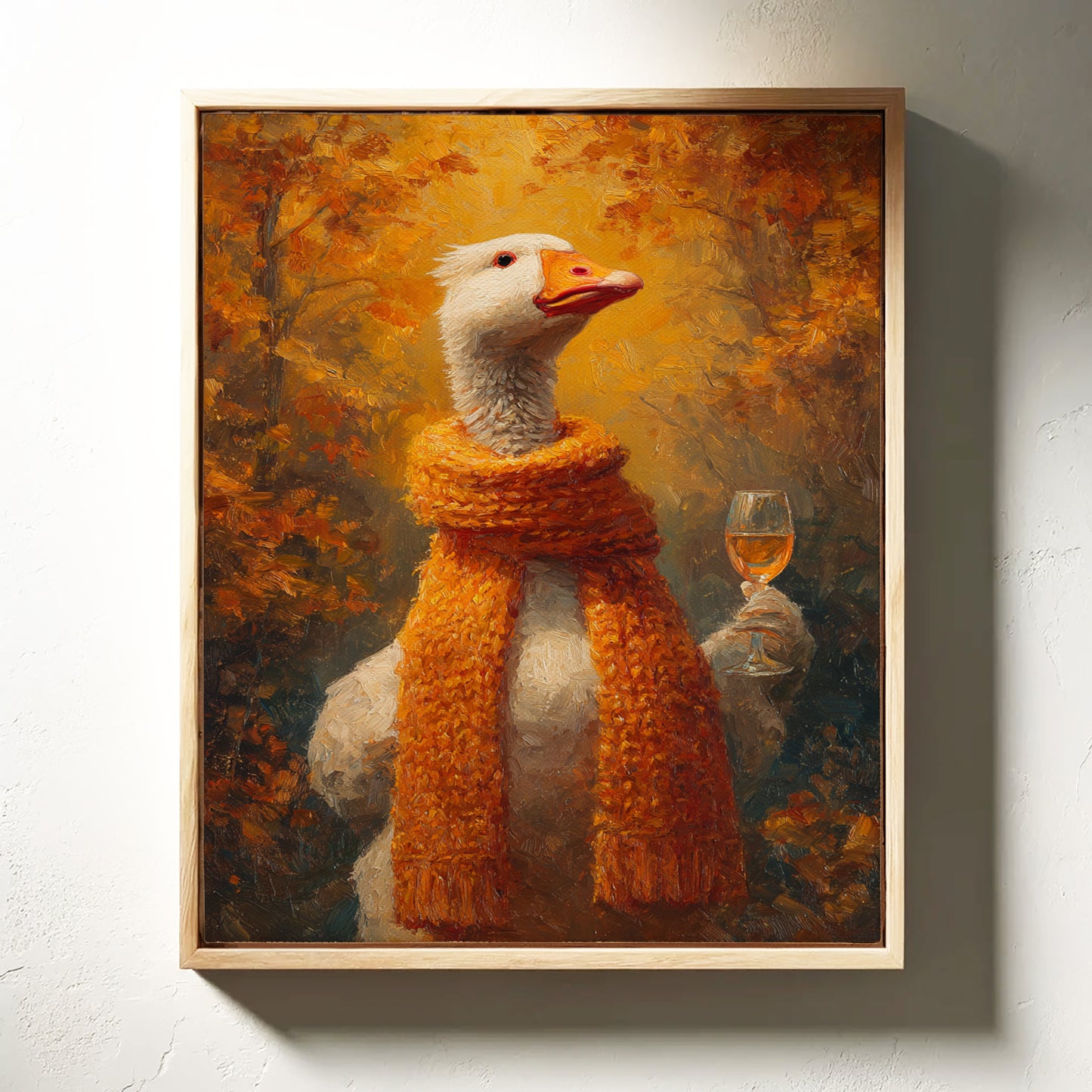 Autumn Wine With Feathered Friends