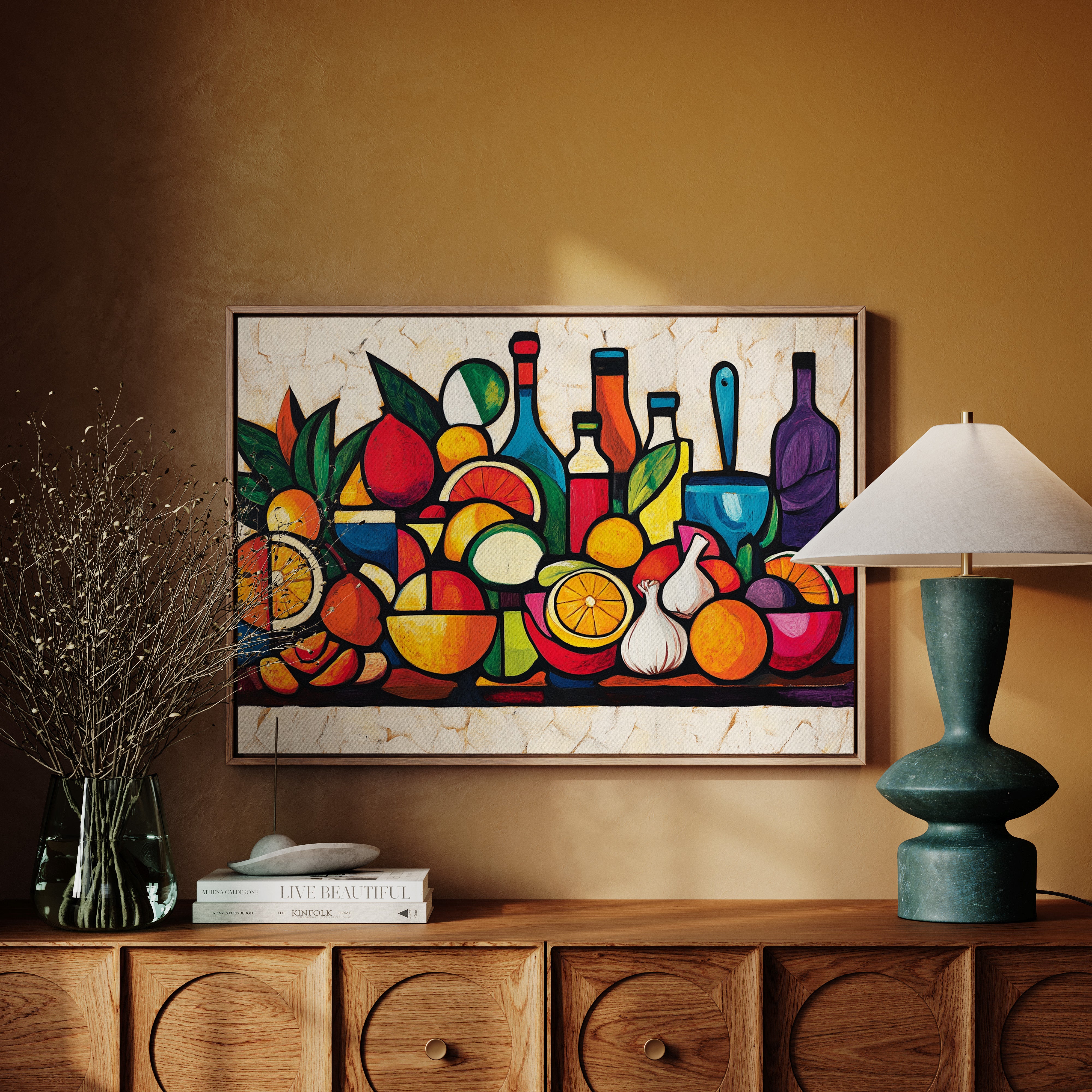 Citrus Symphony On Kitchen Counter