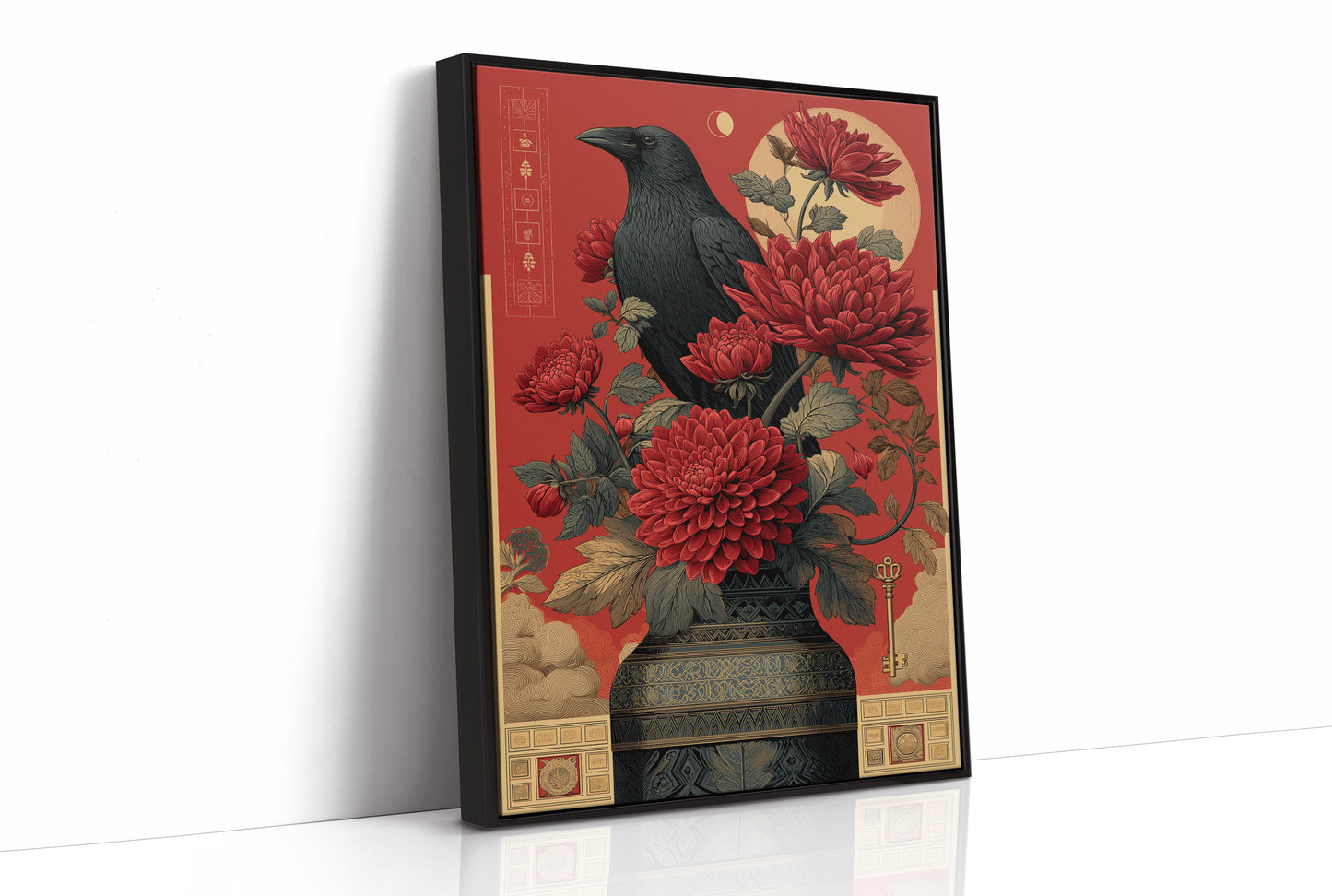 Raven and the Crimson Blooms