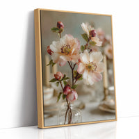 Wild Roses in Glass