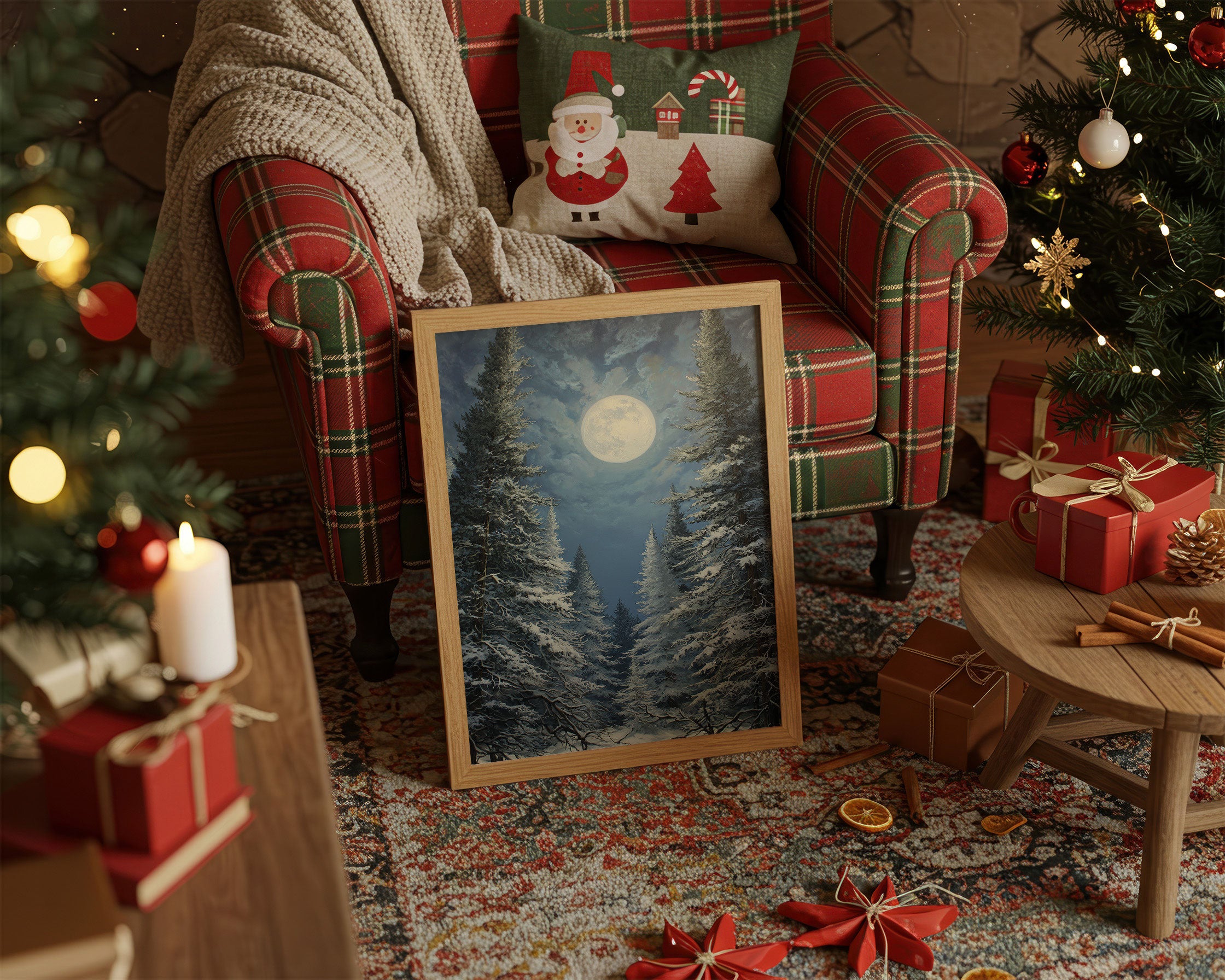 Moonlit Pines Share Winter's Secret