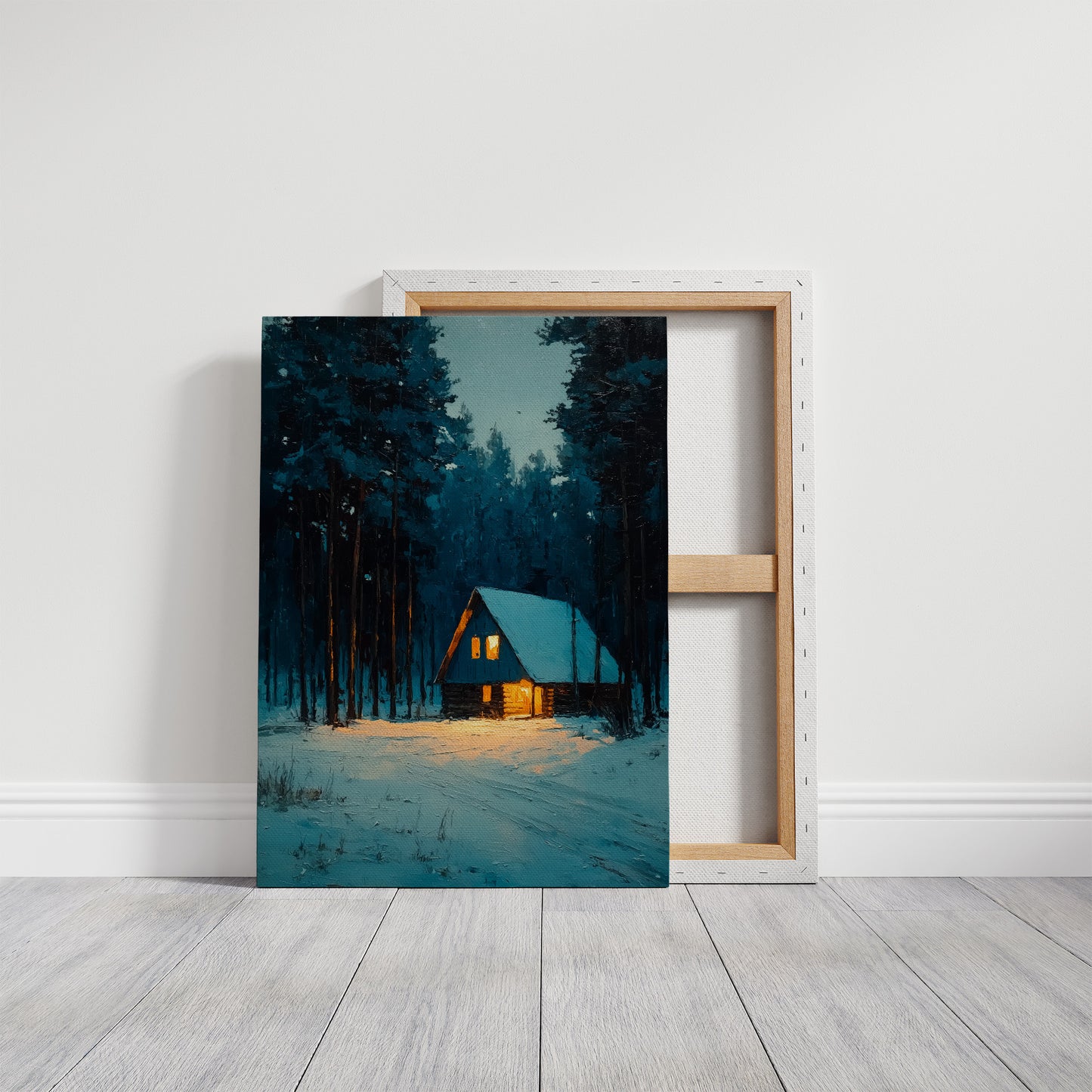 The A-Frame at Dusk