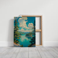 Summer Lakes Paint Wild Stories