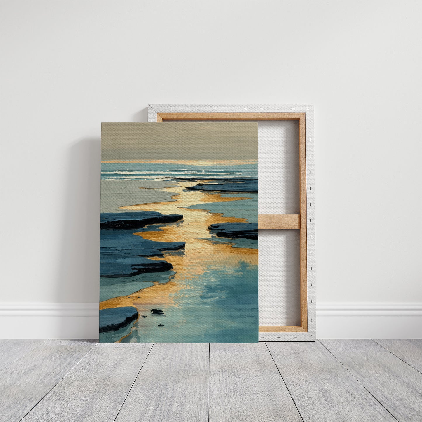 Coastal Gold Traces Summer's Path