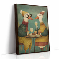 Two Geese Toast Another Thursday