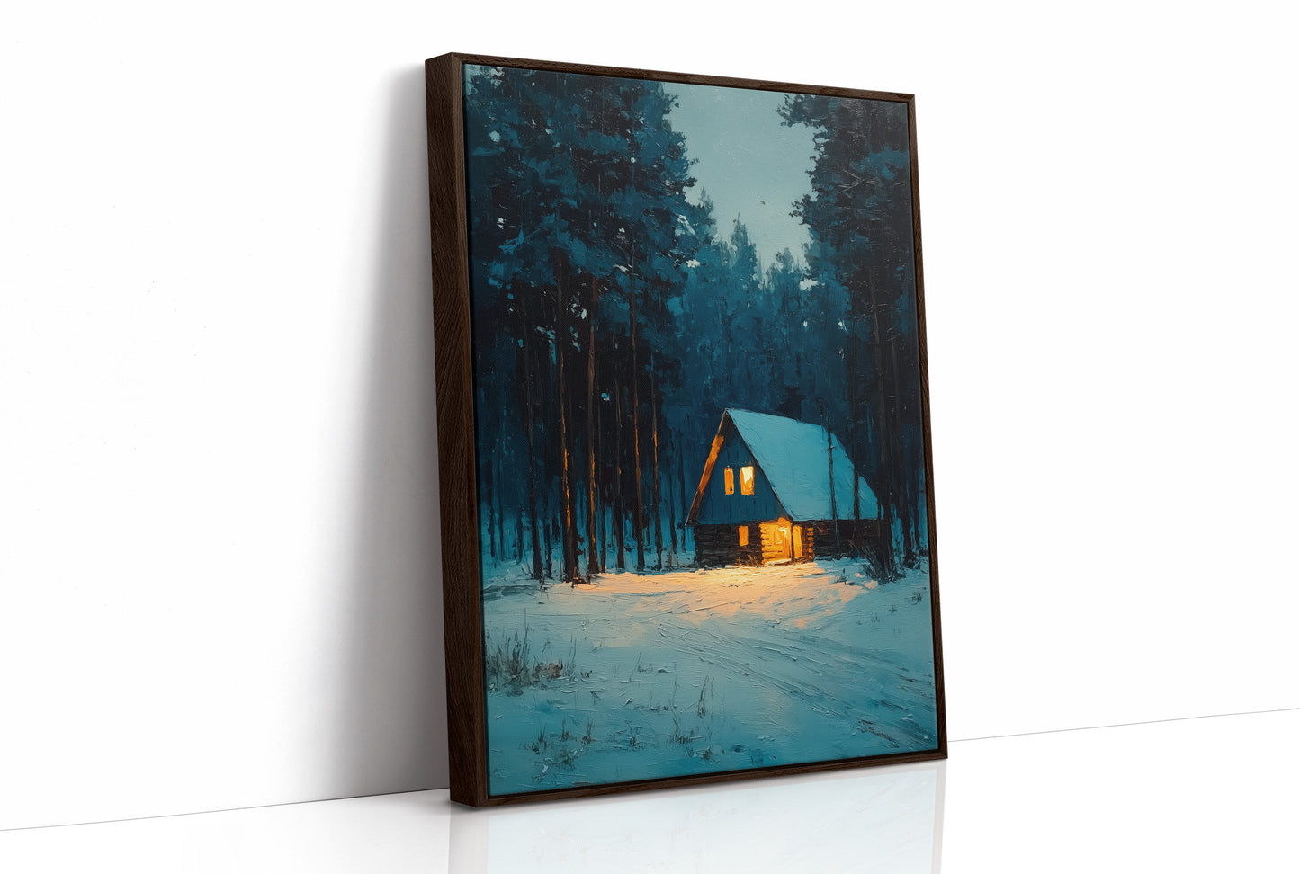 The A-Frame at Dusk