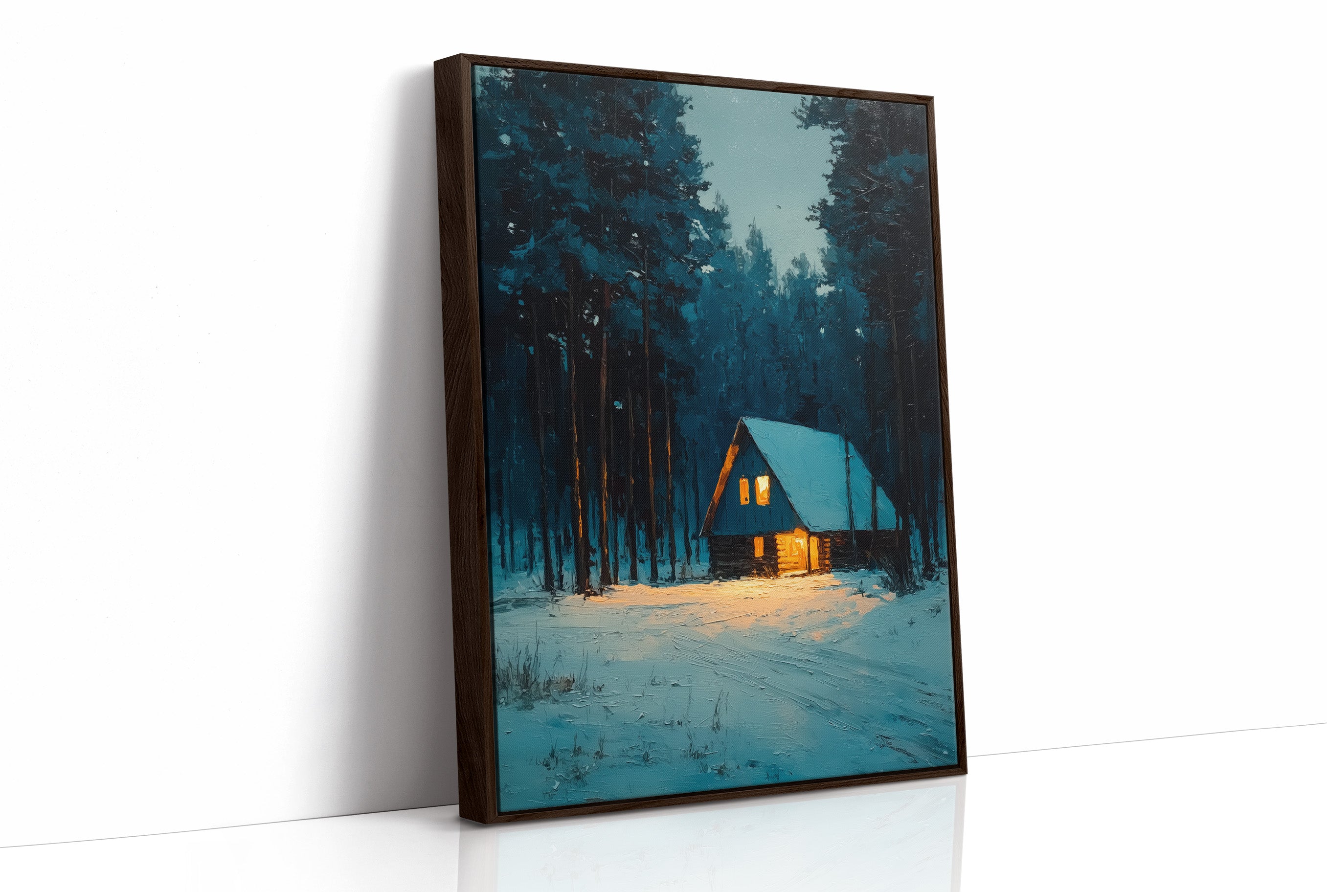 The A-Frame at Dusk