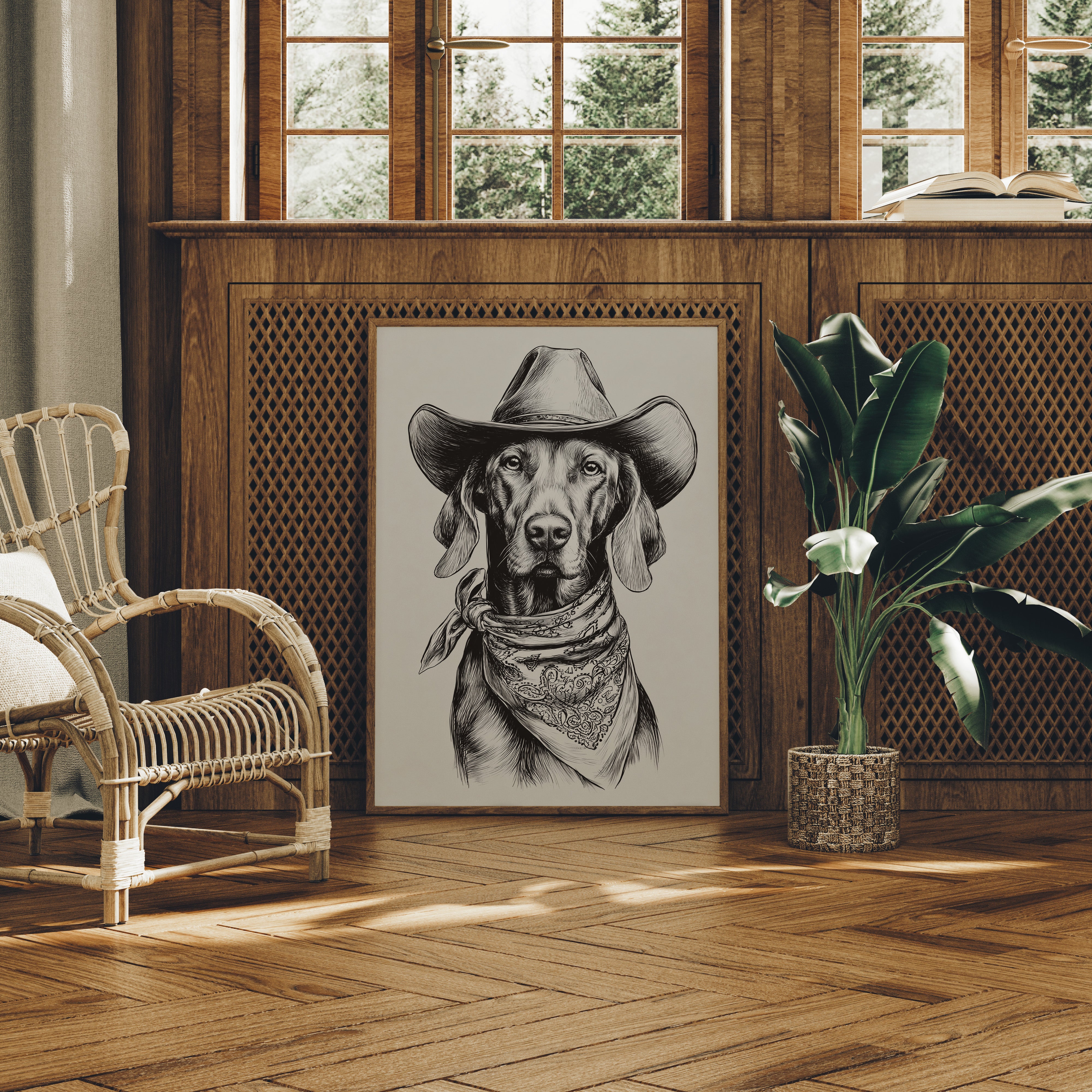 The Canine Cowboy's Resolve