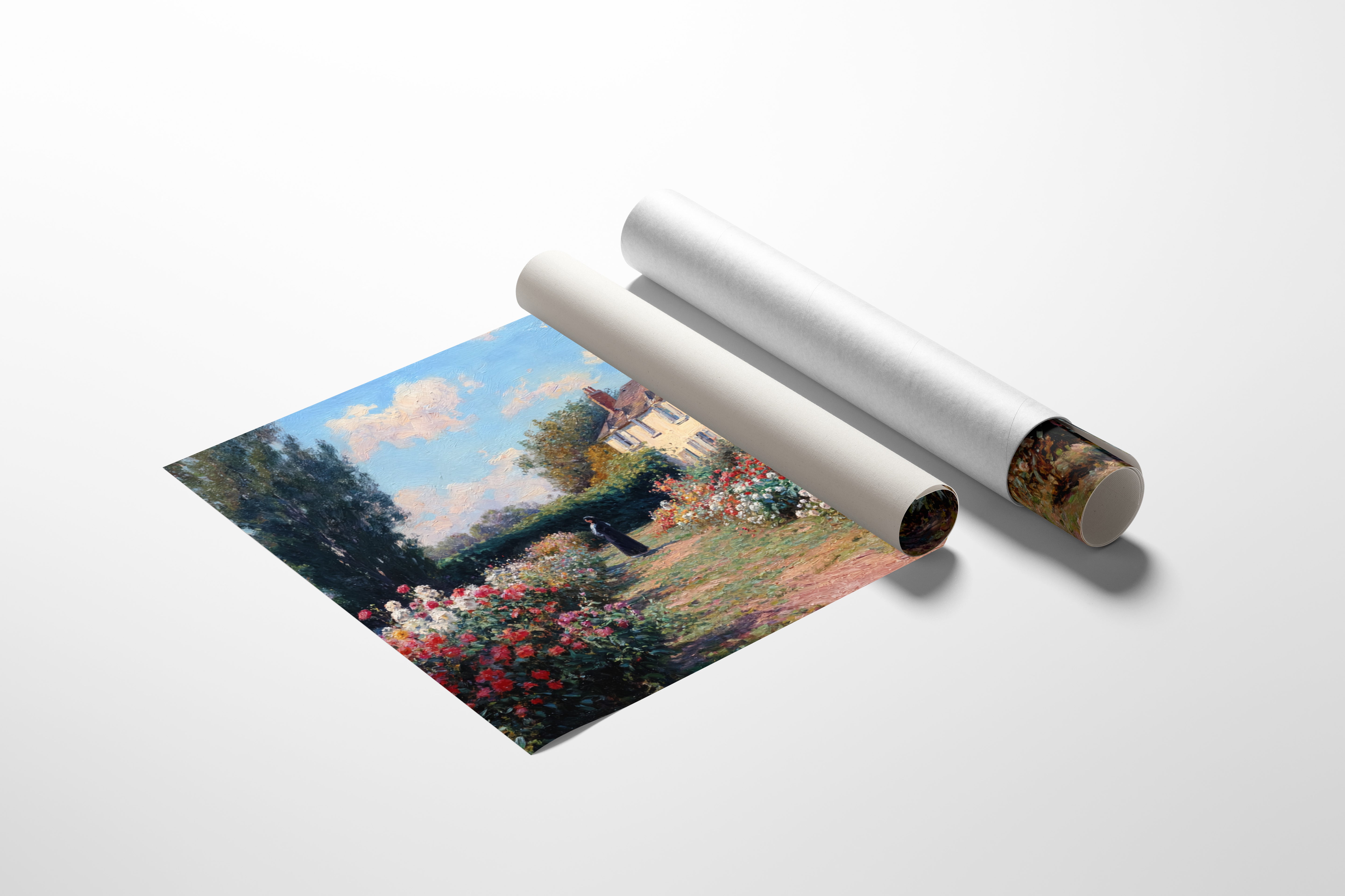 A Path Through Blooming Memories