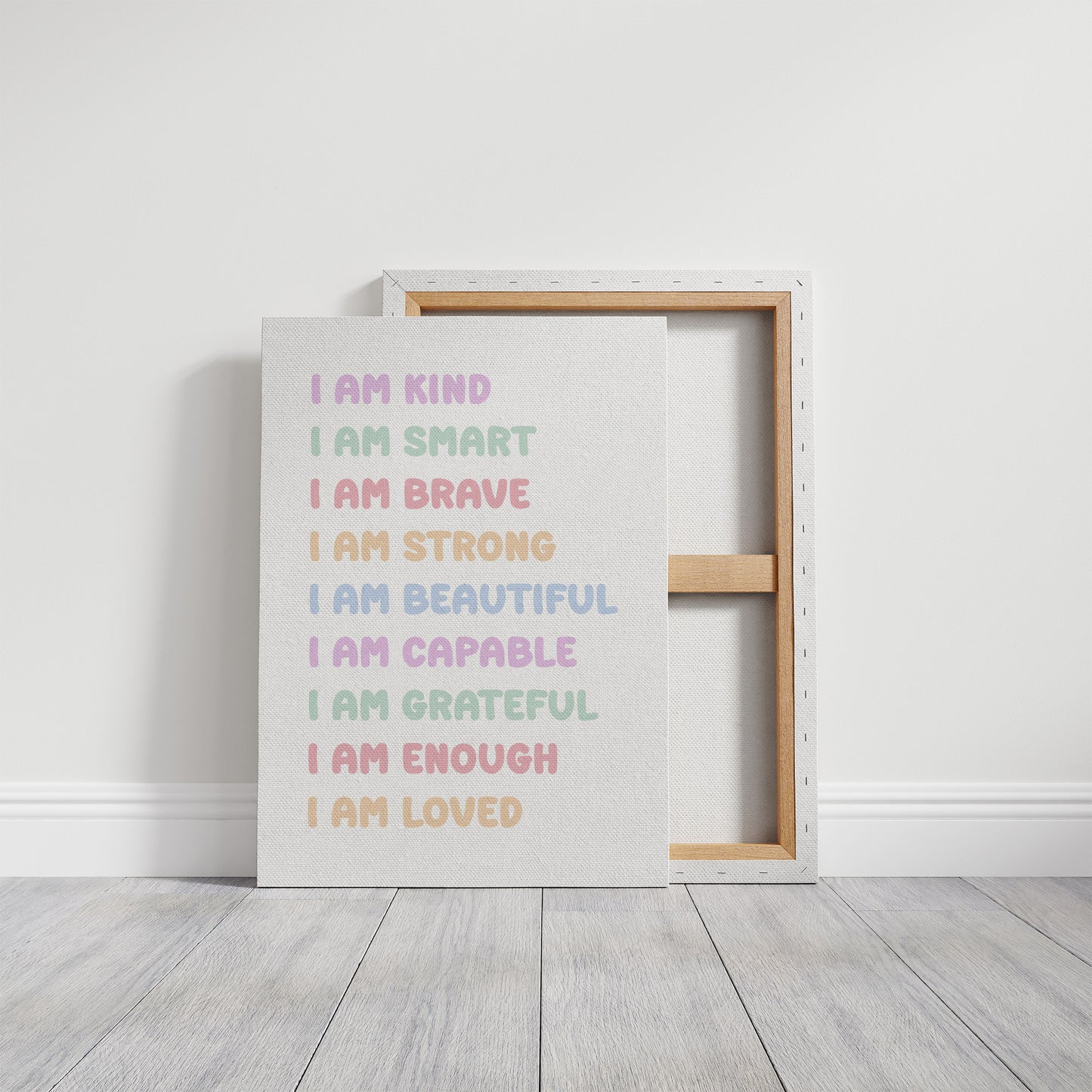 I Am Enough Affirmation Quote Print