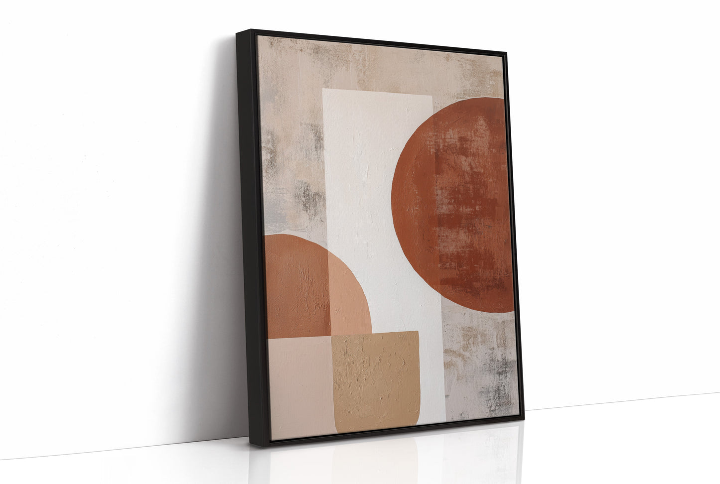 Terracotta Moons Shape Morning Light