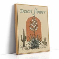 Desert Flower — Arched Yucca Botanical Print