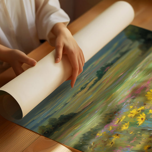 Wildflowers Paint The Prairie Gold