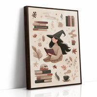 Autumn Spells Between Book Pages
