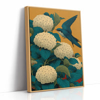 The Swallow Came Back for the Hydrangeas