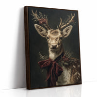 Noble Stag Brings Winter's Grace