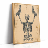 Guns Blazing: Skeleton Gunslinger