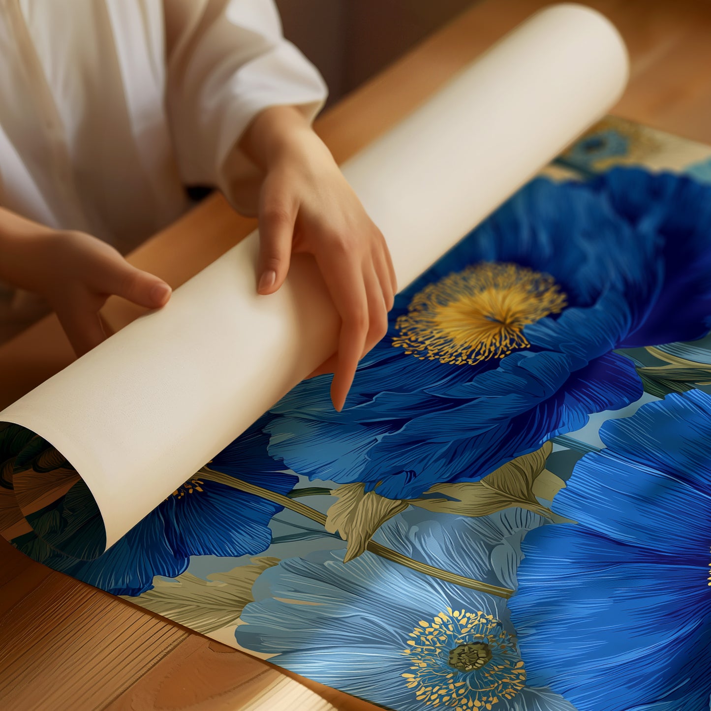 Blue Is Not a Quiet Color
