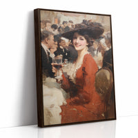 Scarlet Toast Among Society Figures