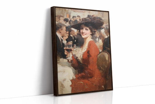 Scarlet Toast Among Society Figures