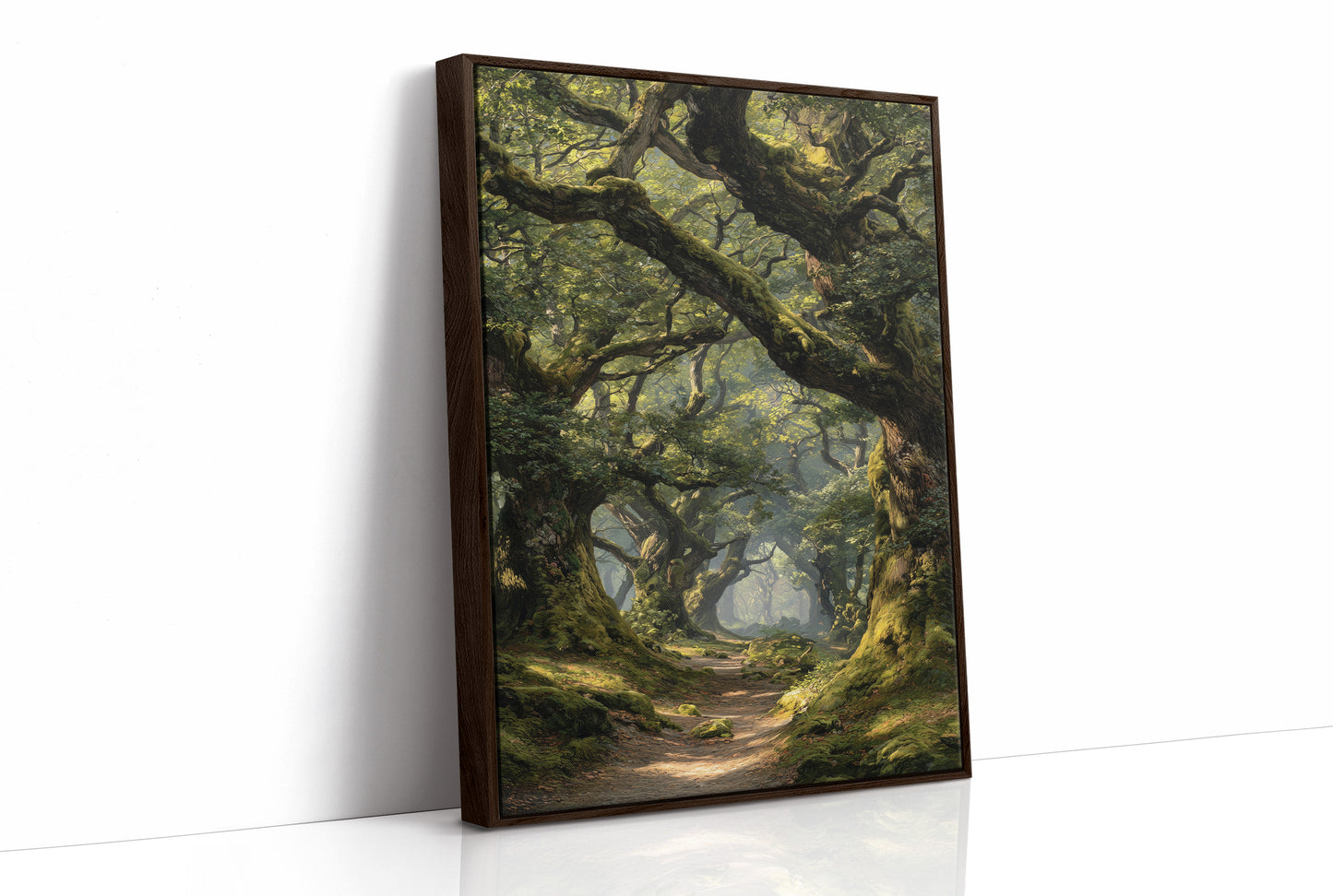 Ancient Oaks Guard Silent Passage