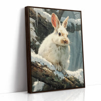 Snow Hare Brings Winter Magic
