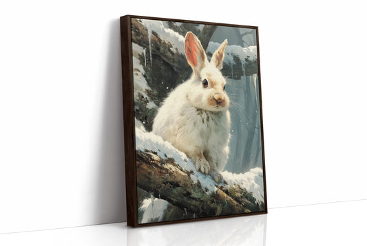 Snow Hare Brings Winter Magic