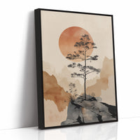 Lone Pine Greets The Copper Sun