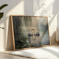 Swans Dance Among Lotus Dreams