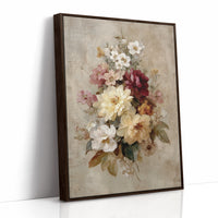 Peonies Against Midnight Walls