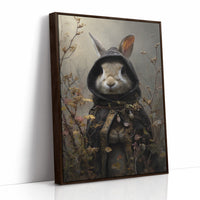 Forest Traveler In Velvet Cloak