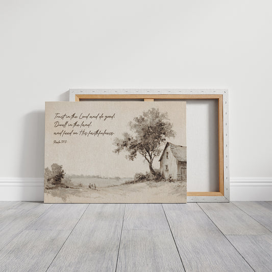 Faith Grows In Quiet Fields