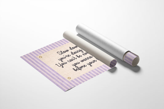 Lavender Statement: Slow Down, You’re Doing Fine