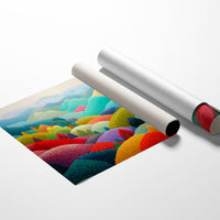 Rolling Hills Paint Summer's Rainbow Song