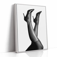 Elegant Silhouette: Stilettos in Motion