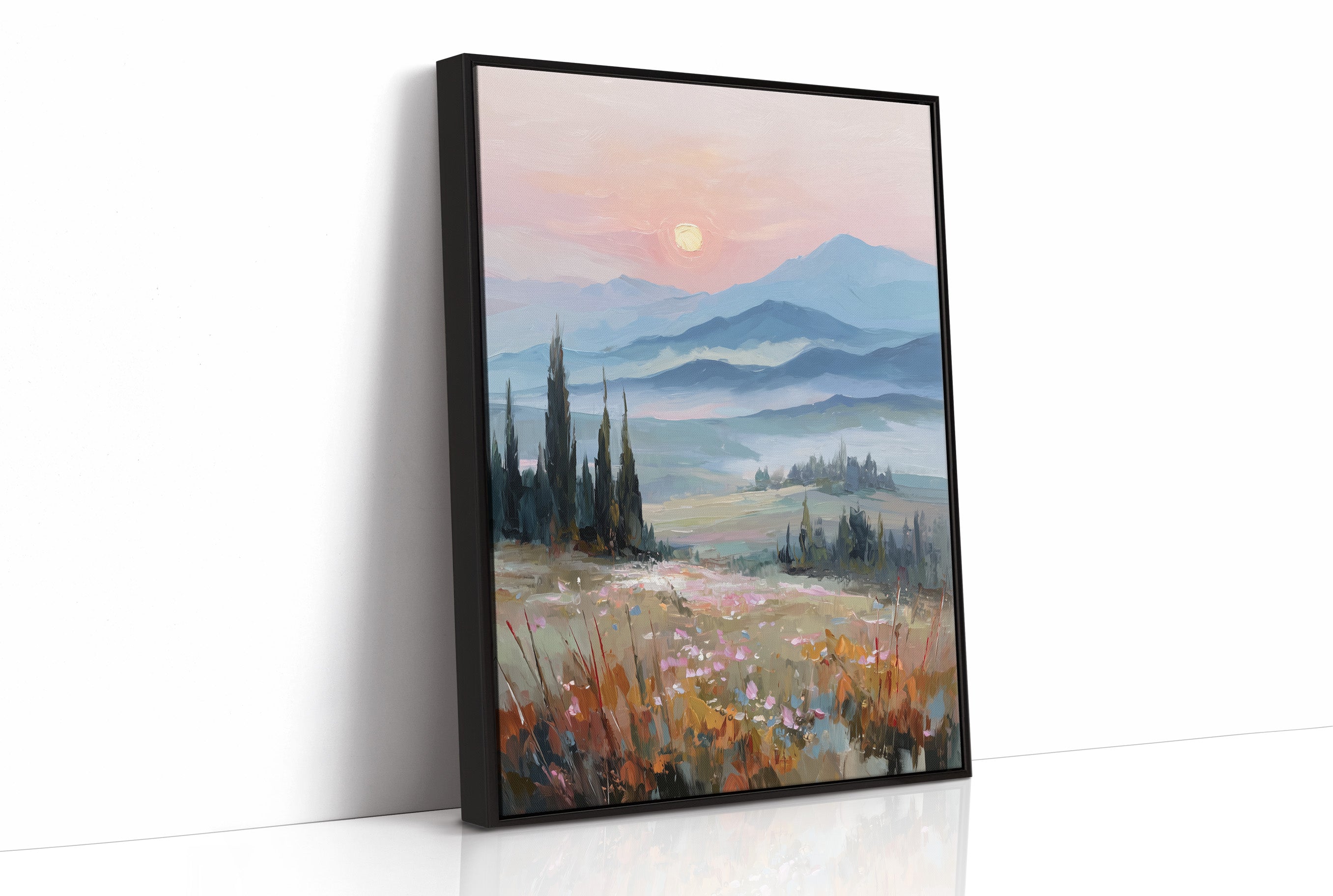 Where Morning Meets the Hills
