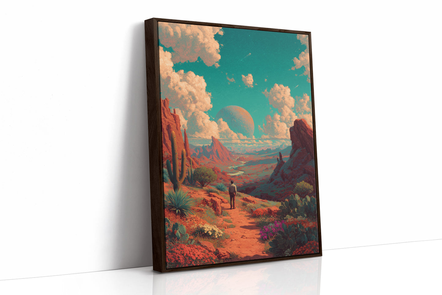 Wanderer in Alien Blooms