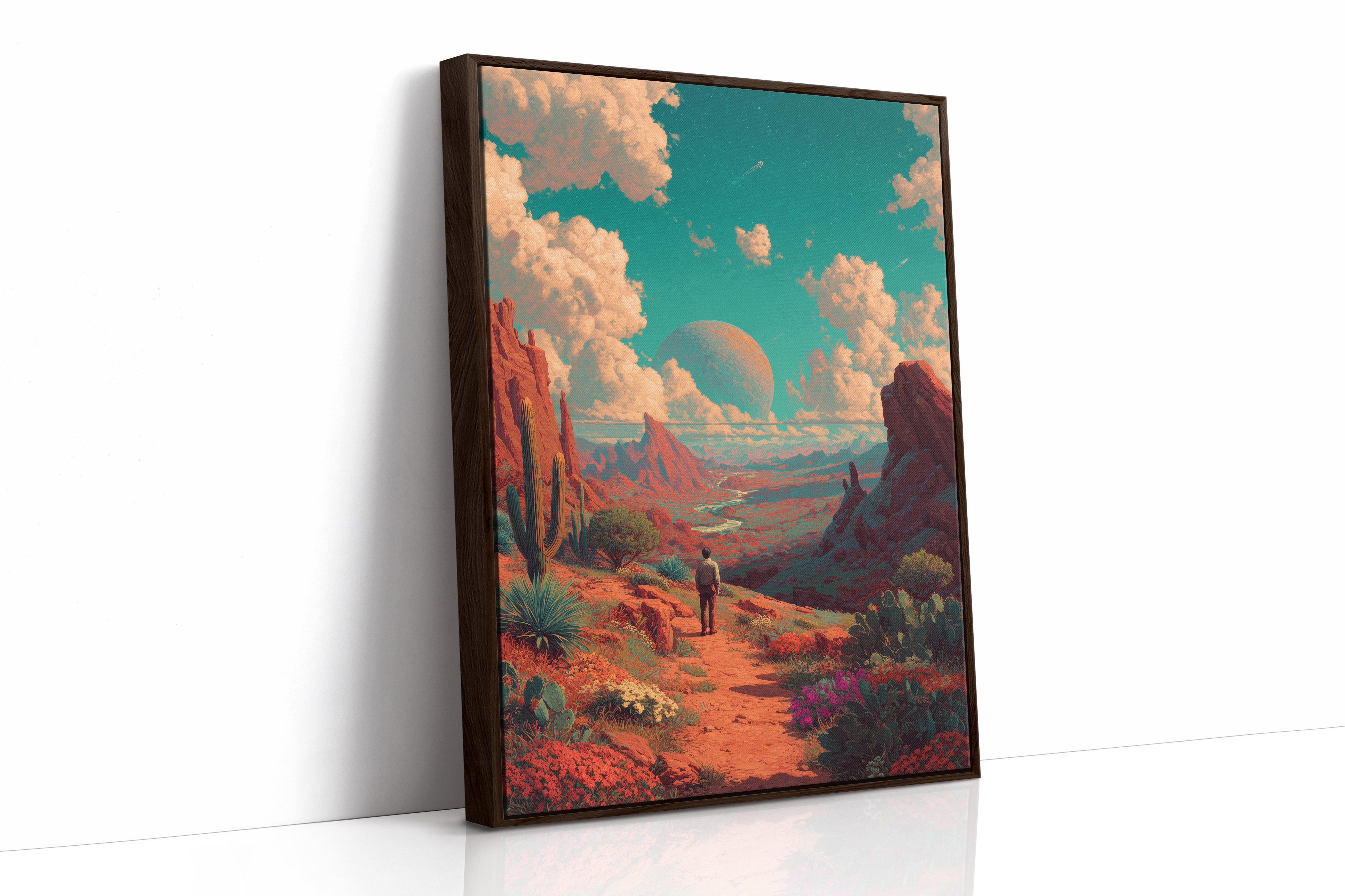 Wanderer in Alien Blooms