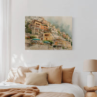 Sunlit Terraces Along Amalfi's Edge