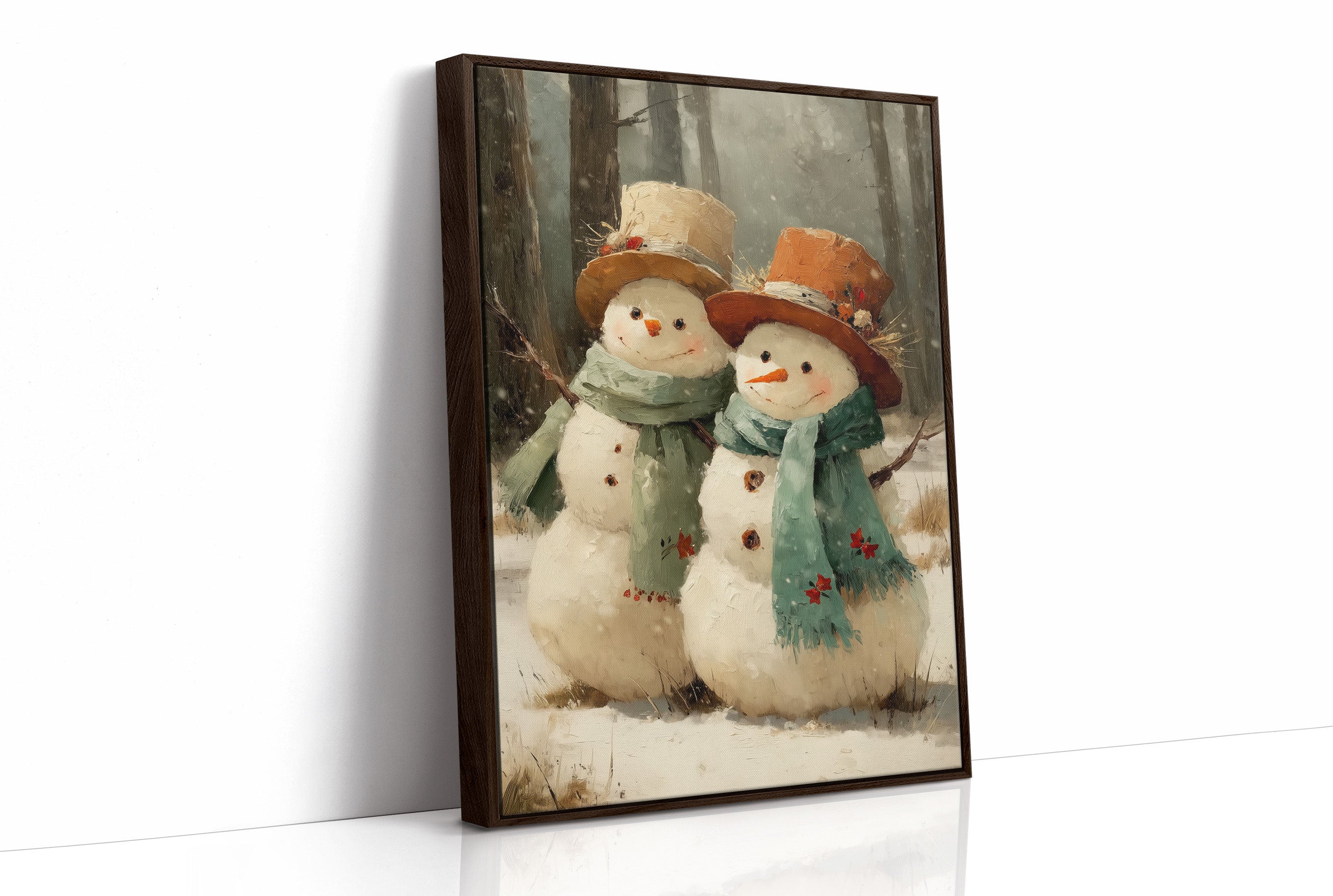 Snow Friends Share Winter's Secret Tales