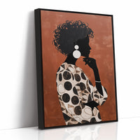 Silhouette in Burnt Sienna