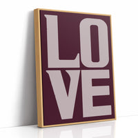 LOVE: Plum and Dusty Rose
