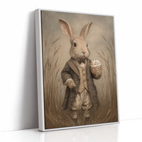 Gentleman Hare With Antique Treasure